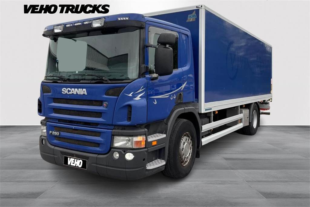 Scania P280 4x2 umpikori - شاحنة صندوقية: صورة 1 Scania P280 4x2 umpikori - شاحنة صندوقية: صورة 1