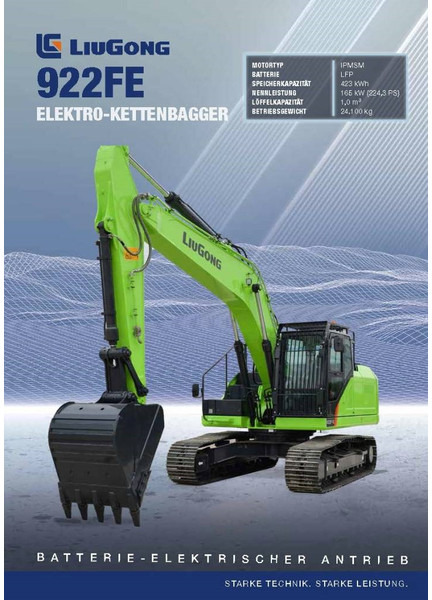 LIUGONG 922 FE vollelektrisch, 24.100 kg - حفار زاحف: صورة 1 LIUGONG 922 FE vollelektrisch, 24.100 kg - حفار زاحف: صورة 1