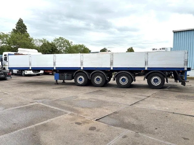 Kwb KWB P-504-STI-H 4-AXLE FLATBED TRAILER (SAF AXLES / 2x STEERING AXLE / 2x LIFT-AXLE / ALUMINIUM SIDE BORDS /ABS-EBS) - نصف مقطورة مسطحة: صورة 5 Kwb KWB P-504-STI-H 4-AXLE FLATBED TRAILER (SAF AXLES / 2x STEERING AXLE / 2x LIFT-AXLE / ALUMINIUM SIDE BORDS /ABS-EBS) - نصف مقطورة مسطحة: صورة 5