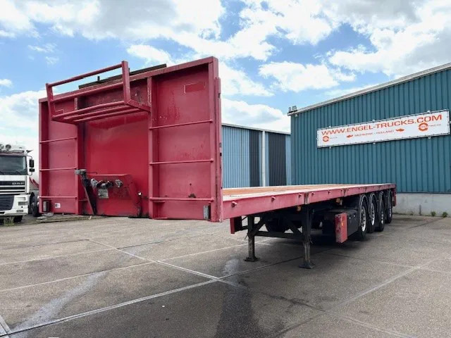 Kwb P-504-STI-H 4-AXLE FLATBED TRAILER (SAF AXLES / 2x STEERING AXLE / 2x LIFT-AXLE / ABS-EBS) - نصف مقطورة مسطحة: صورة 1 Kwb P-504-STI-H 4-AXLE FLATBED TRAILER (SAF AXLES / 2x STEERING AXLE / 2x LIFT-AXLE / ABS-EBS) - نصف مقطورة مسطحة: صورة 1