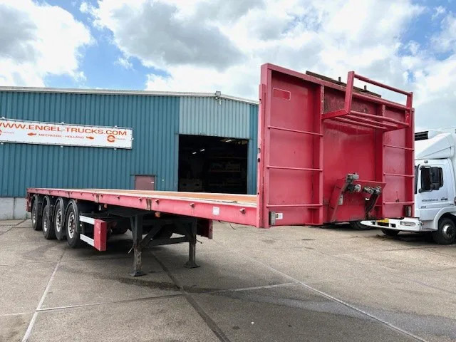 Kwb P-504-STI-H 4-AXLE FLATBED TRAILER (SAF AXLES / 2x STEERING AXLE / 2x LIFT-AXLE / ABS-EBS) - نصف مقطورة مسطحة: صورة 2 Kwb P-504-STI-H 4-AXLE FLATBED TRAILER (SAF AXLES / 2x STEERING AXLE / 2x LIFT-AXLE / ABS-EBS) - نصف مقطورة مسطحة: صورة 2