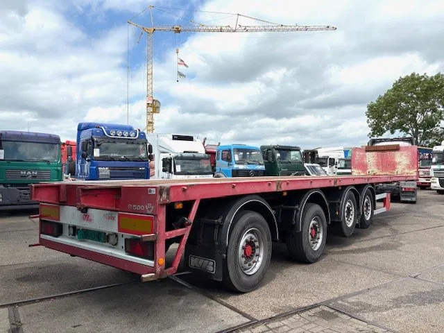 Kwb P-504-STI-H 4-AXLE FLATBED TRAILER (SAF AXLES / 2x STEERING AXLE / 2x LIFT-AXLE / ABS-EBS) - نصف مقطورة مسطحة: صورة 3 Kwb P-504-STI-H 4-AXLE FLATBED TRAILER (SAF AXLES / 2x STEERING AXLE / 2x LIFT-AXLE / ABS-EBS) - نصف مقطورة مسطحة: صورة 3