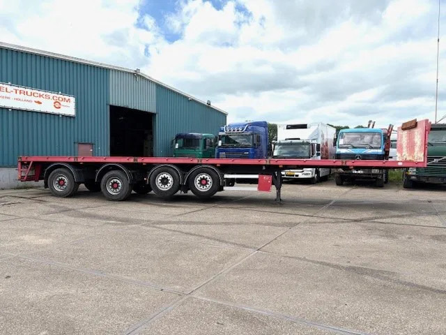 Kwb P-504-STI-H 4-AXLE FLATBED TRAILER (SAF AXLES / 2x STEERING AXLE / 2x LIFT-AXLE / ABS-EBS) - نصف مقطورة مسطحة: صورة 4 Kwb P-504-STI-H 4-AXLE FLATBED TRAILER (SAF AXLES / 2x STEERING AXLE / 2x LIFT-AXLE / ABS-EBS) - نصف مقطورة مسطحة: صورة 4