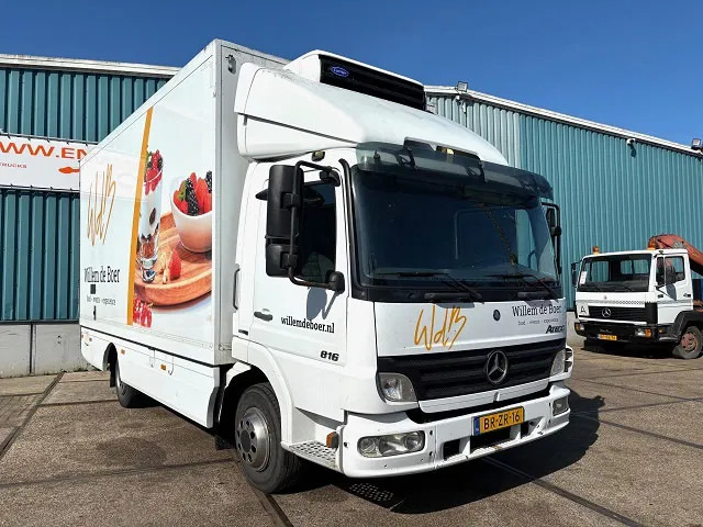 Mercedes-Benz Atego 816 L 4x2 ORIGINAL DUTCH COOLER TRUCK WITH CARRIER XARIOS 600D/E (MANUAL GEARBOX / AIRCONDITIONING / 2.000 KG. TAILLIFT) - شاحنة ذات مبرد: صورة 2 Mercedes-Benz Atego 816 L 4x2 ORIGINAL DUTCH COOLER TRUCK WITH CARRIER XARIOS 600D/E (MANUAL GEARBOX / AIRCONDITIONING / 2.000 KG. TAILLIFT) - شاحنة ذات مبرد: صورة 2