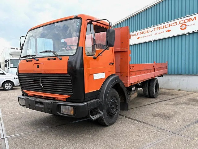 Mercedes-Benz LK 1213K (6-CILINDER) FULL STEEL CHASSIS WITH OPEN BOX (MANUAL GEARBOX / FULL STEEL SUSPENSION) - شاحنات مسطحة: صورة 1 Mercedes-Benz LK 1213K (6-CILINDER) FULL STEEL CHASSIS WITH OPEN BOX (MANUAL GEARBOX / FULL STEEL SUSPENSION) - شاحنات مسطحة: صورة 1