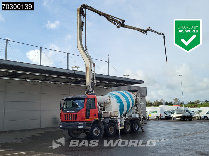 ASTRA HD8 84 45 8X4 31 meter Putzmeister TMP 31.89S PUMI + 7m3 mixer Euro 3 - مضخة خرسانة: صورة 1 ASTRA HD8 84 45 8X4 31 meter Putzmeister TMP 31.89S PUMI + 7m3 mixer Euro 3 - مضخة خرسانة: صورة 1