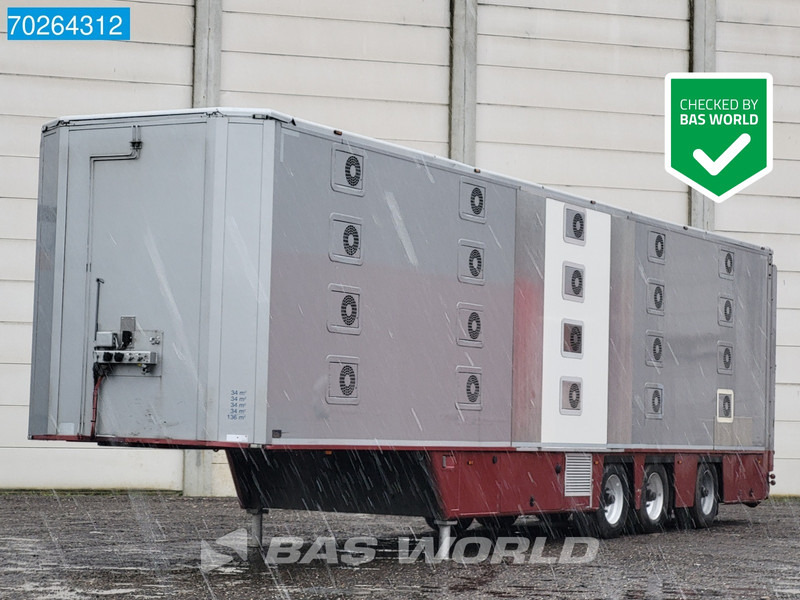 CUPPERS LVO-12-27 ASL 4 Decks 133m2 Ventilation Steering Axle TÜV 10/25 - نصف مقطورة للماشية: صورة 1 CUPPERS LVO-12-27 ASL 4 Decks 133m2 Ventilation Steering Axle TÜV 10/25 - نصف مقطورة للماشية: صورة 1