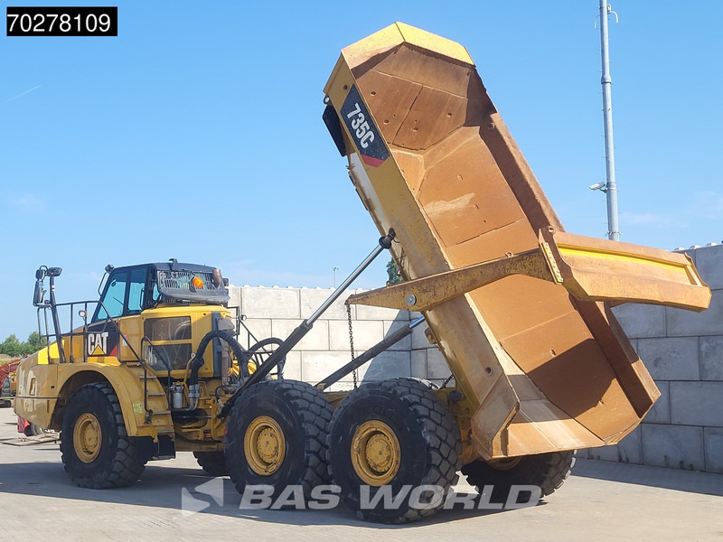 Caterpillar 735 C - شاحنة مفصلية: صورة 3 Caterpillar 735 C - شاحنة مفصلية: صورة 3