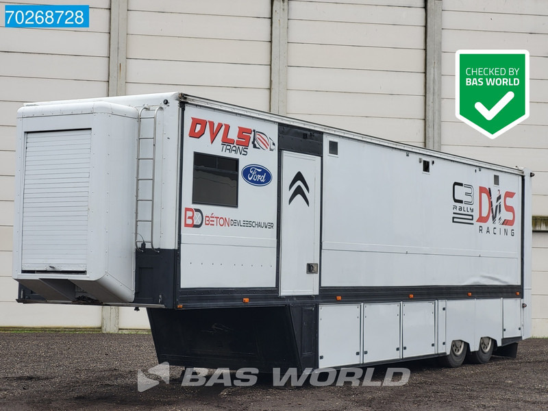 Cottingham CB 19615 Race Tailgate Motorsport LBW - نصف مقطورة بصندوق مغلق: صورة 1 Cottingham CB 19615 Race Tailgate Motorsport LBW - نصف مقطورة بصندوق مغلق: صورة 1