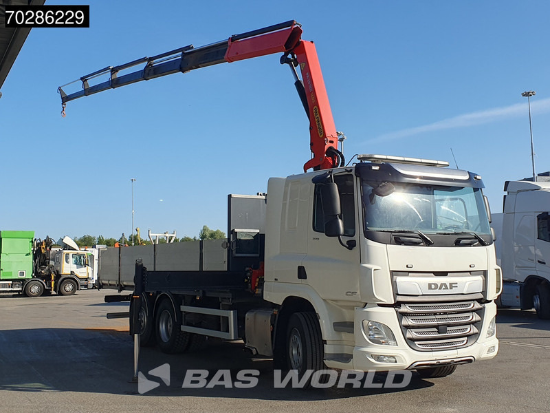 DAF CF 370 CF 6X2 Palfinger PK19.001 SLD D Kran Crane ACC Lift+lenkasche Euro 6 - شاحنات مسطحة, شاحنة كرين: صورة 3 DAF CF 370 CF 6X2 Palfinger PK19.001 SLD D Kran Crane ACC Lift+lenkasche Euro 6 - شاحنات مسطحة, شاحنة كرين: صورة 3