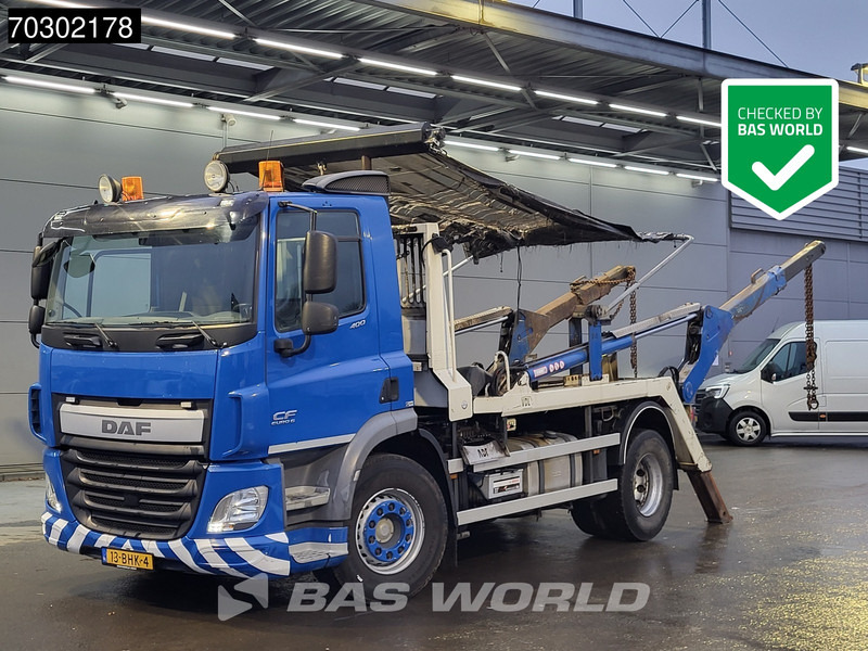 DAF CF 400 4X2 NL-Truck ACC 13T VDL skiploader Euro 6 - شاحنة لودر انزلاقي: صورة 1 DAF CF 400 4X2 NL-Truck ACC 13T VDL skiploader Euro 6 - شاحنة لودر انزلاقي: صورة 1