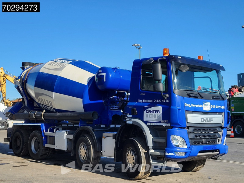 DAF CF 400 8X4 9m3 Stetter AM 9 FHCBL Mixer Manual Big-Axle Steelsuspension Euro 6 - شاحنة خلاطة خرسانة: صورة 3 DAF CF 400 8X4 9m3 Stetter AM 9 FHCBL Mixer Manual Big-Axle Steelsuspension Euro 6 - شاحنة خلاطة خرسانة: صورة 3