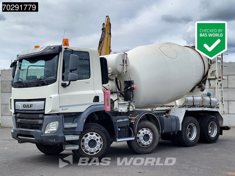 DAF CF 450 8X4 9m3 Intermix Putzmeister mixer Steelsuspension Automatic Euro 6 - شاحنة خلاطة خرسانة: صورة 1 DAF CF 450 8X4 9m3 Intermix Putzmeister mixer Steelsuspension Automatic Euro 6 - شاحنة خلاطة خرسانة: صورة 1