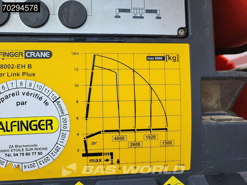DAF CF 460 8X4 Palfinger PK18002 EH Crane tipper Retarder Big-Axle Steelsuspension Manual - شاحنة قلاب, شاحنة كرين: صورة 5 DAF CF 460 8X4 Palfinger PK18002 EH Crane tipper Retarder Big-Axle Steelsuspension Manual - شاحنة قلاب, شاحنة كرين: صورة 5