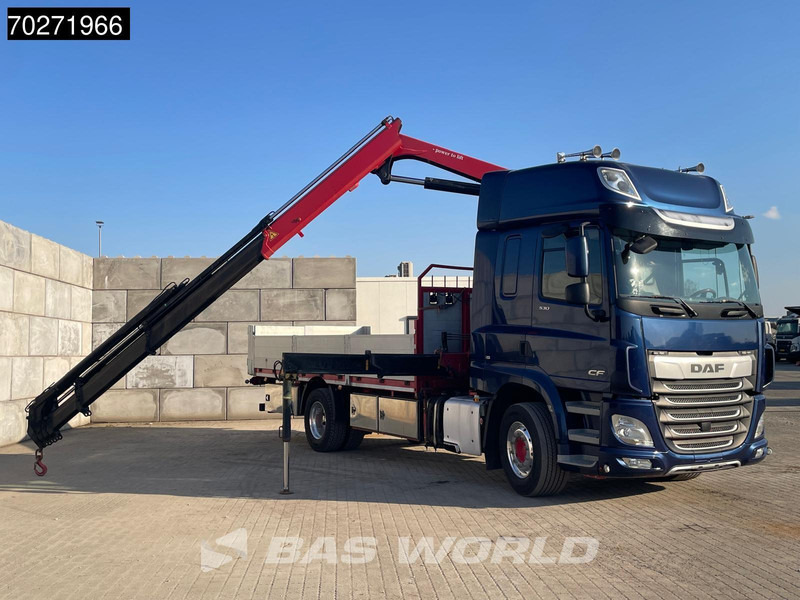 DAF CF 530 4X2 HMF 1820-RC Kran Crane Retarder Space cab Euro 6 - شاحنات مسطحة, شاحنة كرين: صورة 5 DAF CF 530 4X2 HMF 1820-RC Kran Crane Retarder Space cab Euro 6 - شاحنات مسطحة, شاحنة كرين: صورة 5