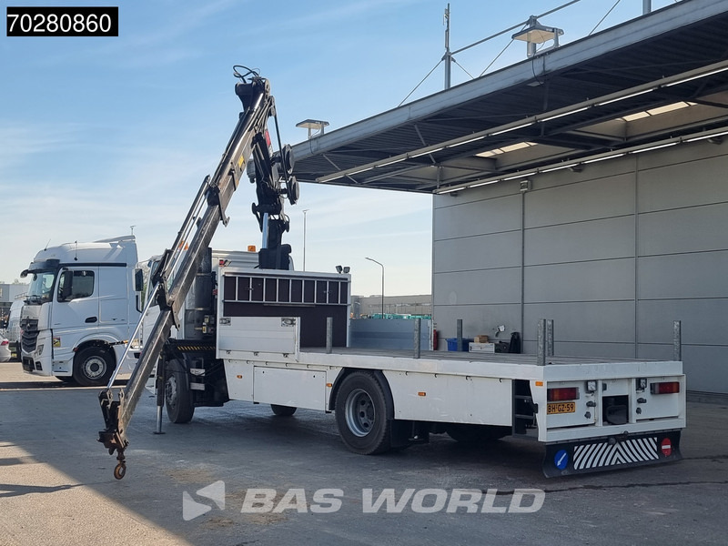 شاحنات مسطحة, شاحنة كرين DAF CF65. 220 4X2 NL-Truck Hiab 135-3 Kran Crane Remote Euro 2: صورة 6