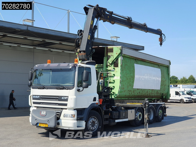 DAF CF85.360 8X2 NL-Truck Hiab 211 E-3 HIPRO Kran 21T Multilift Euro 5 - شاحنة برافعة خطافية, شاحنة كرين: صورة 5 DAF CF85.360 8X2 NL-Truck Hiab 211 E-3 HIPRO Kran 21T Multilift Euro 5 - شاحنة برافعة خطافية, شاحنة كرين: صورة 5