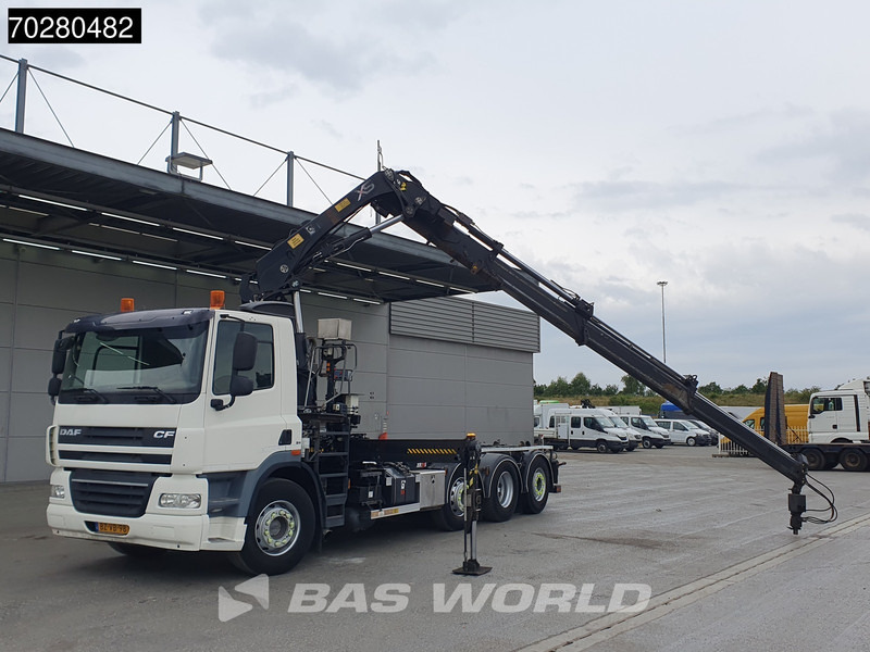 DAF CF85.360 8X2 NL-Truck Hiab 211 E-3 Hipro Kran 21tons Multilift Lift+steering Euro 5 - شاحنة برافعة خطافية, شاحنة كرين: صورة 5 DAF CF85.360 8X2 NL-Truck Hiab 211 E-3 Hipro Kran 21tons Multilift Lift+steering Euro 5 - شاحنة برافعة خطافية, شاحنة كرين: صورة 5