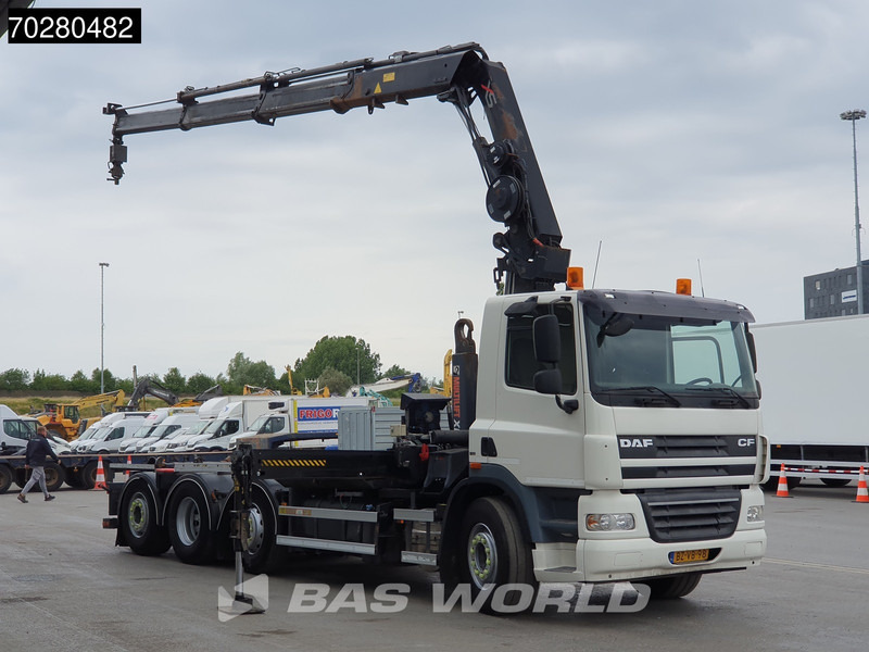 DAF CF85.360 8X2 NL-Truck Hiab 211 E-3 Hipro Kran 21tons Multilift Lift+steering Euro 5 - شاحنة برافعة خطافية, شاحنة كرين: صورة 3 DAF CF85.360 8X2 NL-Truck Hiab 211 E-3 Hipro Kran 21tons Multilift Lift+steering Euro 5 - شاحنة برافعة خطافية, شاحنة كرين: صورة 3