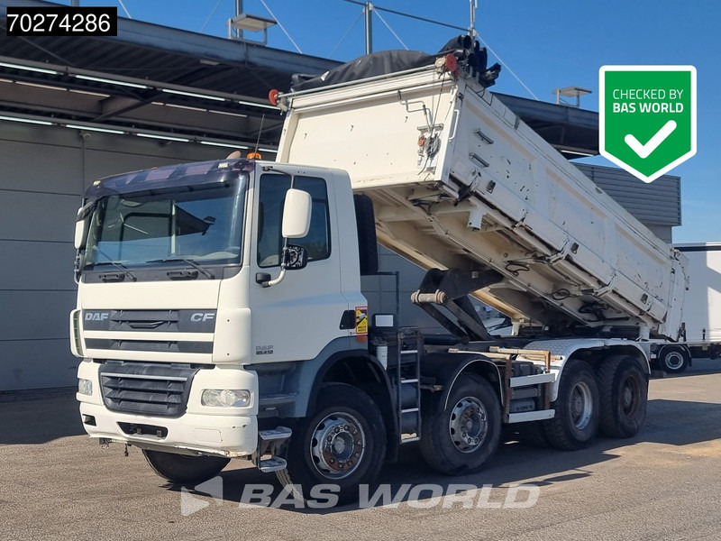 DAF CF85.410 8X4 15m3 2-way tipper Manual Big-Axle Steelsuspension Euro 5 - شاحنة قلاب: صورة 1 DAF CF85.410 8X4 15m3 2-way tipper Manual Big-Axle Steelsuspension Euro 5 - شاحنة قلاب: صورة 1