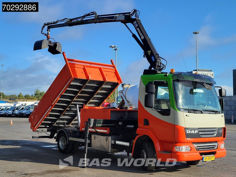 DAF LF45.210 LF 4X2 MKG HLK 66 Crane Kran 5m3 tipper Manual Euro 5 - شاحنة قلاب, شاحنة كرين: صورة 3 DAF LF45.210 LF 4X2 MKG HLK 66 Crane Kran 5m3 tipper Manual Euro 5 - شاحنة قلاب, شاحنة كرين: صورة 3