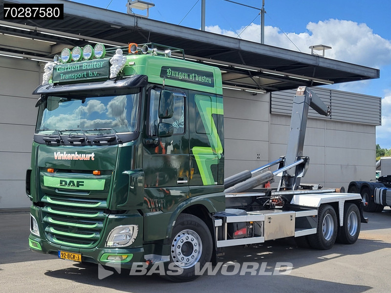 DAF XF 460 XF 6X2 NL-Truck VDL S-25-6400 Hooklift Liftaxle Manual Navi ACC Euro 6 - شاحنة برافعة خطافية: صورة 3 DAF XF 460 XF 6X2 NL-Truck VDL S-25-6400 Hooklift Liftaxle Manual Navi ACC Euro 6 - شاحنة برافعة خطافية: صورة 3