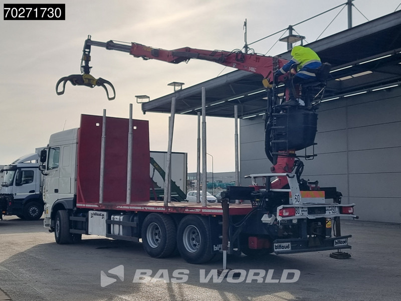 DAF XF 510 6X4 Jonsered Z-Crane SC ACC Retarder Euro 6 - شاحنة قطع الأشجار, شاحنة كرين: صورة 2 DAF XF 510 6X4 Jonsered Z-Crane SC ACC Retarder Euro 6 - شاحنة قطع الأشجار, شاحنة كرين: صورة 2