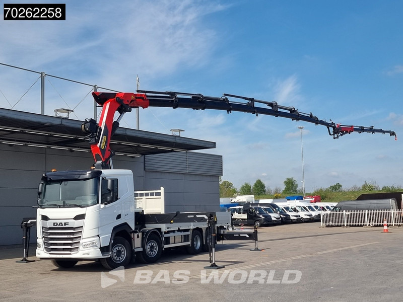 DAF XF 530 8X2 NEW Palfinger PK580 TEC Kran Crane Fly-Jib 2.5t Winch Lift+Lenkasche Retarder - شاحنات مسطحة, شاحنة كرين: صورة 3 DAF XF 530 8X2 NEW Palfinger PK580 TEC Kran Crane Fly-Jib 2.5t Winch Lift+Lenkasche Retarder - شاحنات مسطحة, شاحنة كرين: صورة 3