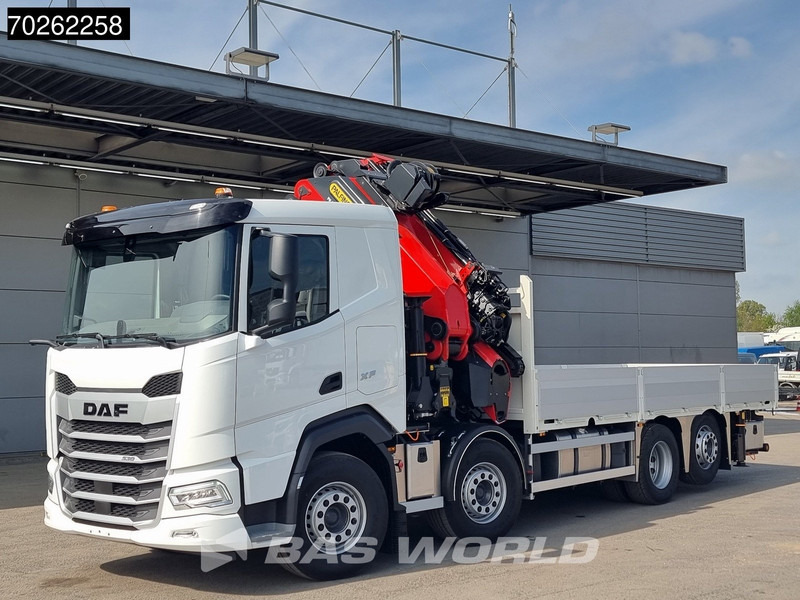 DAF XF 530 8X2 NEW Palfinger PK580 TEC Kran Crane Fly-Jib 2.5t Winch Lift+Lenkasche Retarder - شاحنات مسطحة, شاحنة كرين: صورة 2 DAF XF 530 8X2 NEW Palfinger PK580 TEC Kran Crane Fly-Jib 2.5t Winch Lift+Lenkasche Retarder - شاحنات مسطحة, شاحنة كرين: صورة 2