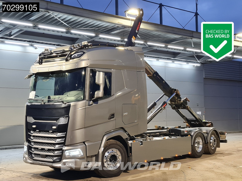 DAF XG 530 6X2 HIAB Multilift ULT21S61-WMITF Lift + Steering Axle Retarder Automatic Euro 6 - شاحنة برافعة خطافية: صورة 1 DAF XG 530 6X2 HIAB Multilift ULT21S61-WMITF Lift + Steering Axle Retarder Automatic Euro 6 - شاحنة برافعة خطافية: صورة 1