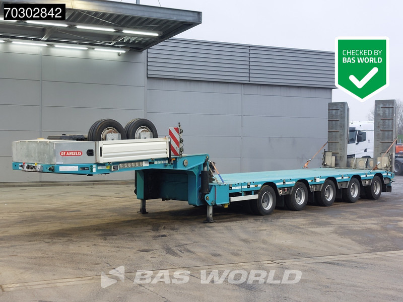 De Angelis D4S005 Extendable650cm 5xSteeringaxle Hydraulic Neck Ramps - نصف مقطورة بلودر منخفض: صورة 1 De Angelis D4S005 Extendable650cm 5xSteeringaxle Hydraulic Neck Ramps - نصف مقطورة بلودر منخفض: صورة 1