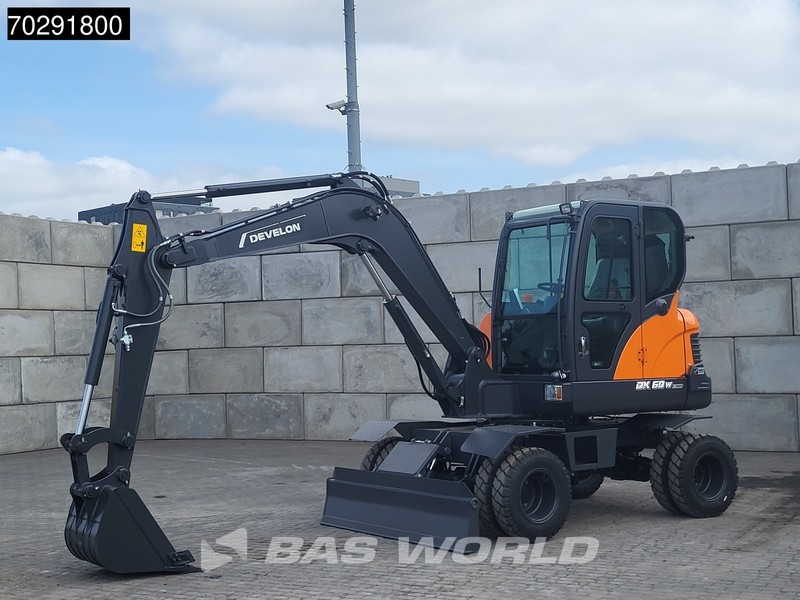 Develon DX60 WN ECO-1 A/C - حفار ذو عجلات: صورة 2 Develon DX60 WN ECO-1 A/C - حفار ذو عجلات: صورة 2