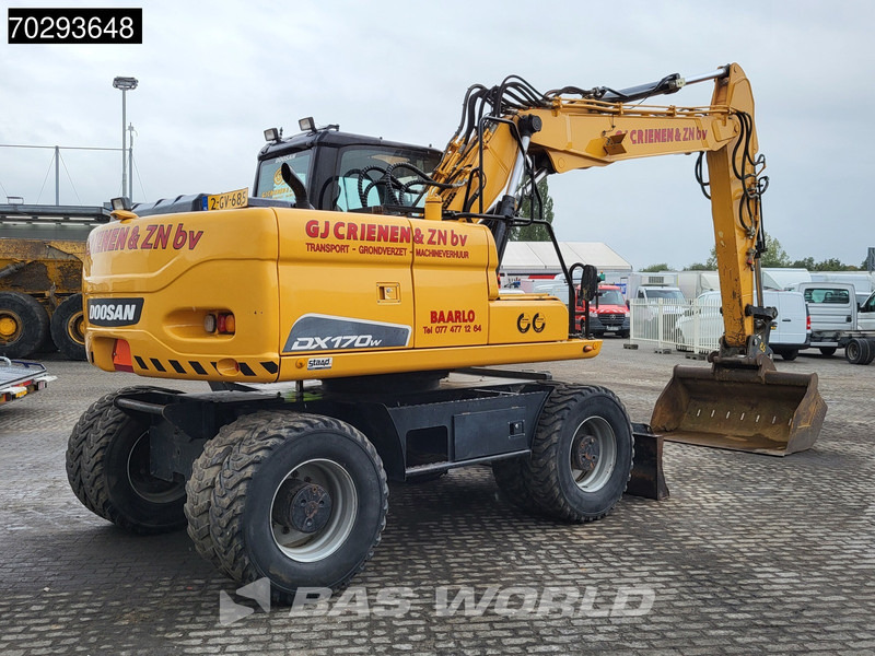 Doosan DX170 W - حفار ذو عجلات: صورة 5 Doosan DX170 W - حفار ذو عجلات: صورة 5