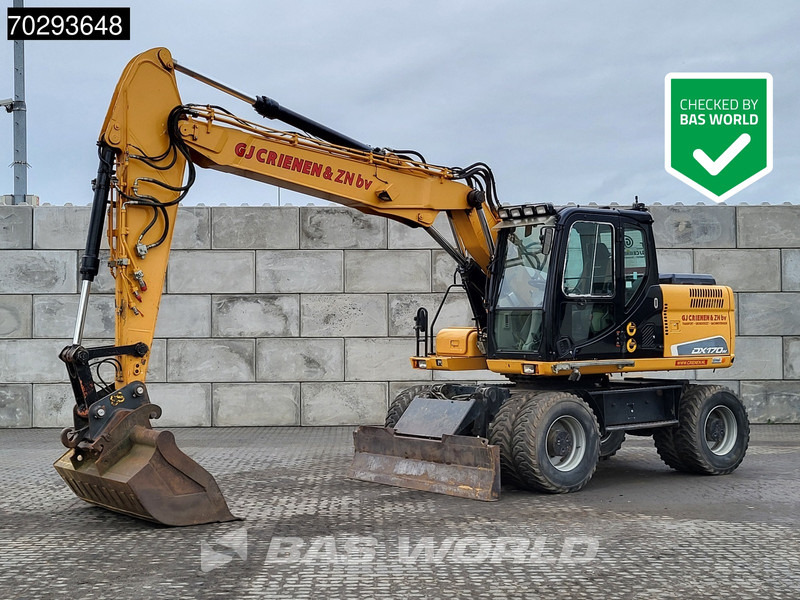 Doosan DX170 W - حفار ذو عجلات: صورة 1 Doosan DX170 W - حفار ذو عجلات: صورة 1