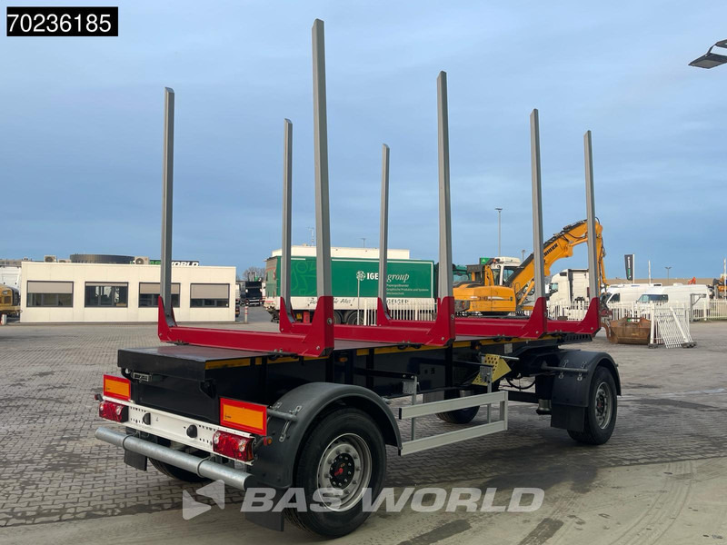 مقطورة اخشاب للبيع  EUROMIX 2A-CAT NEW Wood Holztransport: صورة 5