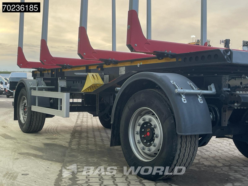 مقطورة اخشاب للبيع  EUROMIX 2A-CAT NEW Wood Holztransport: صورة 11