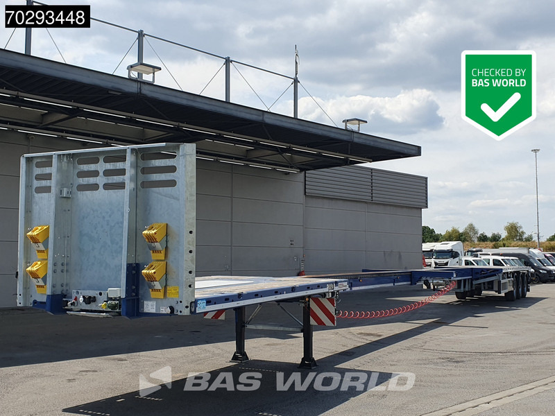 Faymonville MAX210-Z-3AA-13.60-22.5-2.54 3 axles 29M 2x extendable 3x steering axle twistlocks - نصف مقطورة بلودر منخفض: صورة 1 Faymonville MAX210-Z-3AA-13.60-22.5-2.54 3 axles 29M 2x extendable 3x steering axle twistlocks - نصف مقطورة بلودر منخفض: صورة 1