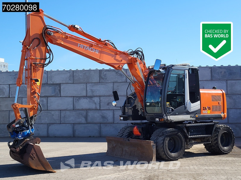 Hitachi ZX140W -3 - حفار ذو عجلات: صورة 1 Hitachi ZX140W -3 - حفار ذو عجلات: صورة 1