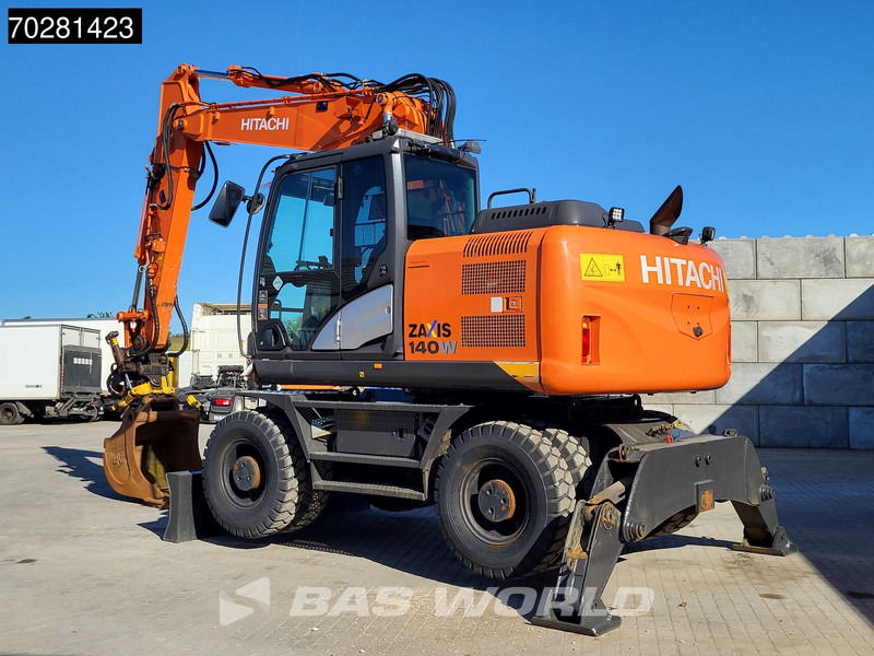 Hitachi ZX140W -5 OUTRIGGERS + BLADE - حفار ذو عجلات: صورة 3 Hitachi ZX140W -5 OUTRIGGERS + BLADE - حفار ذو عجلات: صورة 3