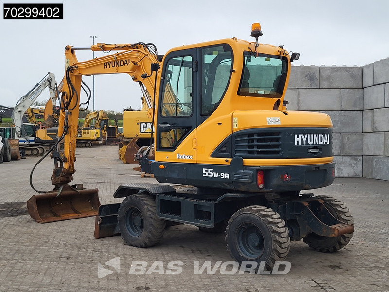 Hyundai Robex 55W-9A EPA - حفار ذو عجلات: صورة 5 Hyundai Robex 55W-9A EPA - حفار ذو عجلات: صورة 5