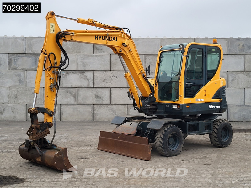 Hyundai Robex 55W-9A EPA - حفار ذو عجلات: صورة 2 Hyundai Robex 55W-9A EPA - حفار ذو عجلات: صورة 2