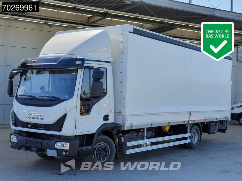 Iveco Eurocargo 120LE220 4X2 12T Automatic Ladebordwand ACC Junge Euro 6 - شاحنة ذات ستائر جانبية: صورة 1 Iveco Eurocargo 120LE220 4X2 12T Automatic Ladebordwand ACC Junge Euro 6 - شاحنة ذات ستائر جانبية: صورة 1