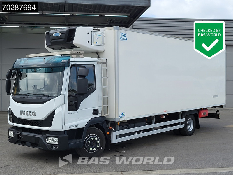 Iveco Eurocargo 120LE220 4X2 12tonner Carrier Supra 750 cooler Meat hang Manual Euro 6 - شاحنة ذات مبرد: صورة 1 Iveco Eurocargo 120LE220 4X2 12tonner Carrier Supra 750 cooler Meat hang Manual Euro 6 - شاحنة ذات مبرد: صورة 1