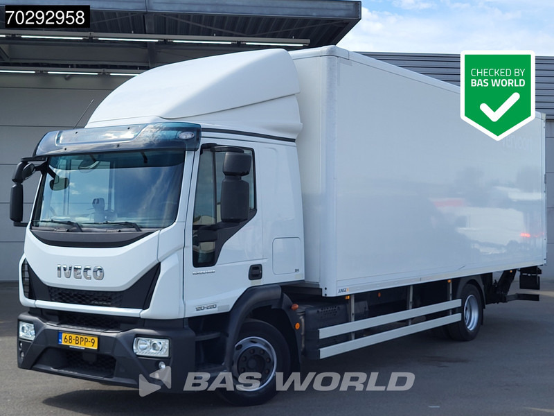Iveco Eurocargo 120LE220 4X2 Maintained NL-Truck 1500kg Ladebordwand Automatic ACC Euro 6 - شاحنة صندوقية: صورة 1 Iveco Eurocargo 120LE220 4X2 Maintained NL-Truck 1500kg Ladebordwand Automatic ACC Euro 6 - شاحنة صندوقية: صورة 1