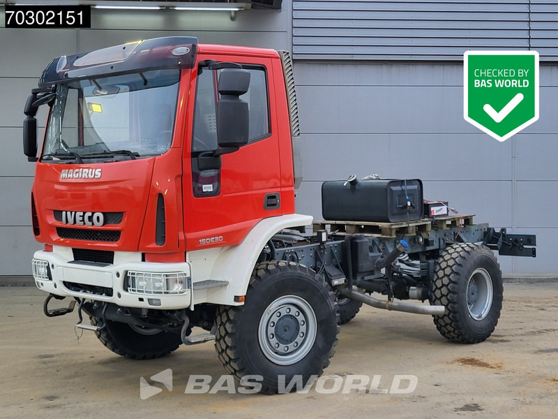 Iveco Eurocargo 150E300 4X4 NEW! 15T chassis 2012 production Euro 5 - شاحنة بهيكل معدني للمقصورة: صورة 1 Iveco Eurocargo 150E300 4X4 NEW! 15T chassis 2012 production Euro 5 - شاحنة بهيكل معدني للمقصورة: صورة 1