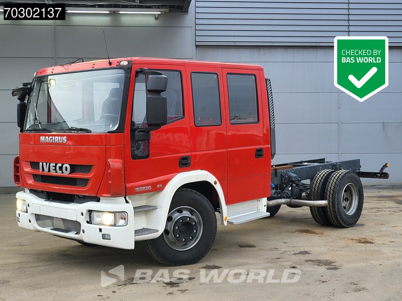 Iveco Eurocargo 160E300 4X2 NEW! 16T chassis 2016 production Euro 5 - شاحنة بهيكل معدني للمقصورة: صورة 1 Iveco Eurocargo 160E300 4X2 NEW! 16T chassis 2016 production Euro 5 - شاحنة بهيكل معدني للمقصورة: صورة 1