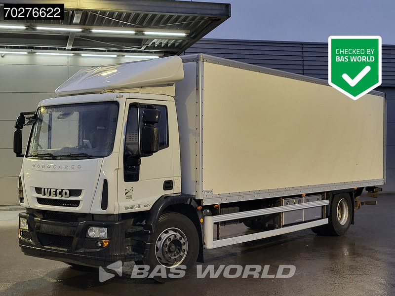 Iveco Eurocargo 190EL280 4X2 19tonner Automatic 2000kg Ladebordwand Euro 5 - شاحنة صندوقية: صورة 1 Iveco Eurocargo 190EL280 4X2 19tonner Automatic 2000kg Ladebordwand Euro 5 - شاحنة صندوقية: صورة 1