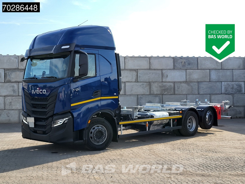 Iveco S-Way 500 6X2 NEW! BDF Lift+steering Axle Automatic Standklima Navi ACC Euro 6 - ناقلة حاويات/ شاحنة حاويات: صورة 1 Iveco S-Way 500 6X2 NEW! BDF Lift+steering Axle Automatic Standklima Navi ACC Euro 6 - ناقلة حاويات/ شاحنة حاويات: صورة 1