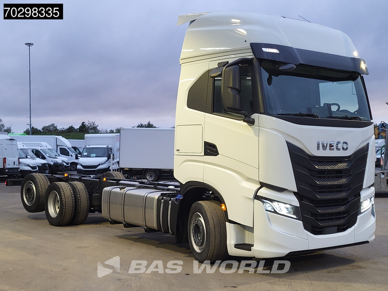 Iveco S-Way 530 6X2 NEW chassis! Retarder Standairco Lift+Steering-Axle Automatic LED ACC Euro 6 - شاحنة بهيكل معدني للمقصورة: صورة 3 Iveco S-Way 530 6X2 NEW chassis! Retarder Standairco Lift+Steering-Axle Automatic LED ACC Euro 6 - شاحنة بهيكل معدني للمقصورة: صورة 3
