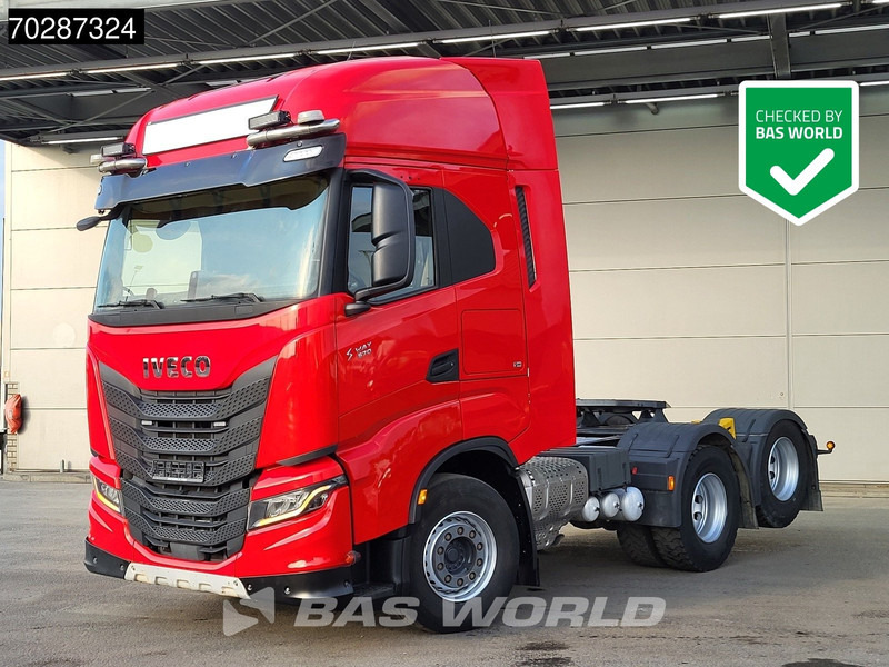 Iveco S-Way 570 6X2 Full-Air Retarder Hydrauliek Liftachse ACC Navi LED Euro 6 - رأس تريلا: صورة 1 Iveco S-Way 570 6X2 Full-Air Retarder Hydrauliek Liftachse ACC Navi LED Euro 6 - رأس تريلا: صورة 1